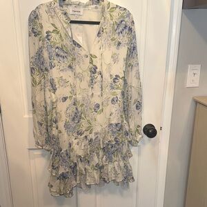 NWT Yuma Kim size large floral dress